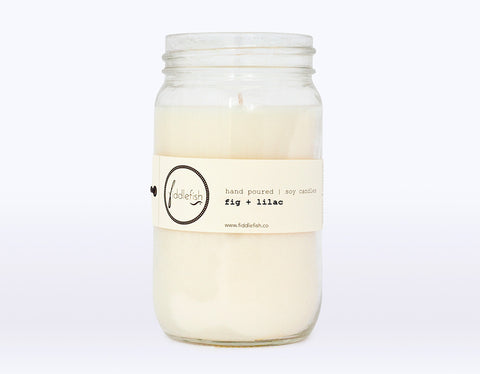 Fig + Lilac Soy Candle